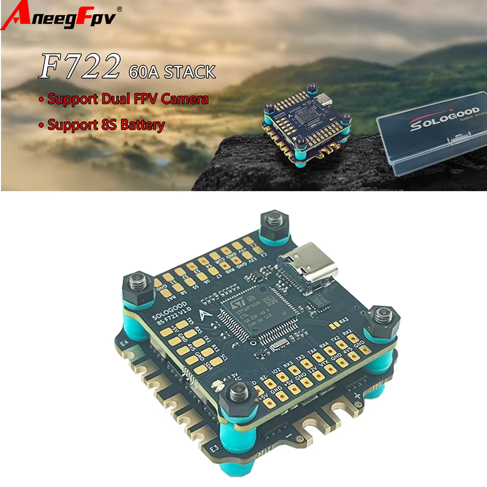 SoloGood 8S F722 60A Stack ICM - Drone Esc avaliação e preço