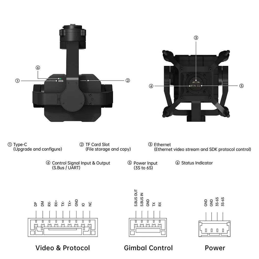 2026 NewT30 Gimbal Camera Dr-o - Drone Camera avaliação e preço