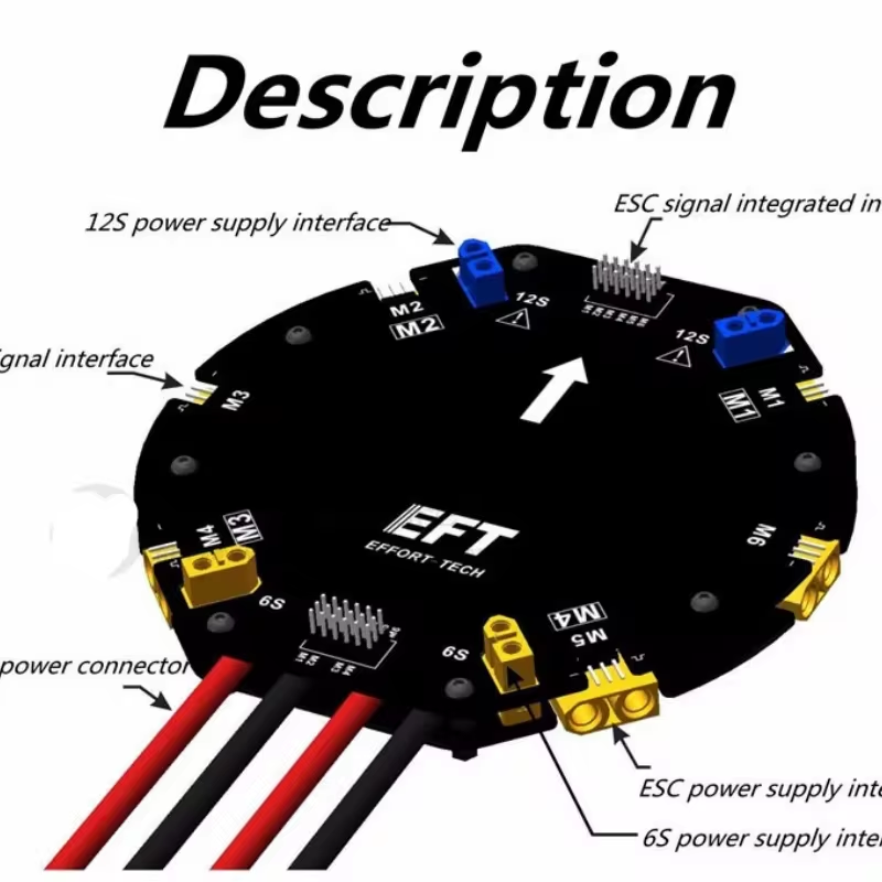 EFT Large Current Power Distri - Drone Battery avaliação e preço