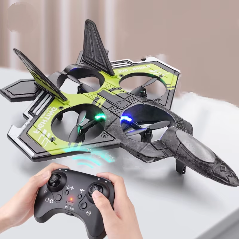 S98 RC Foam Stunt Aircraft Toy - Drone Led Light avaliação e preço