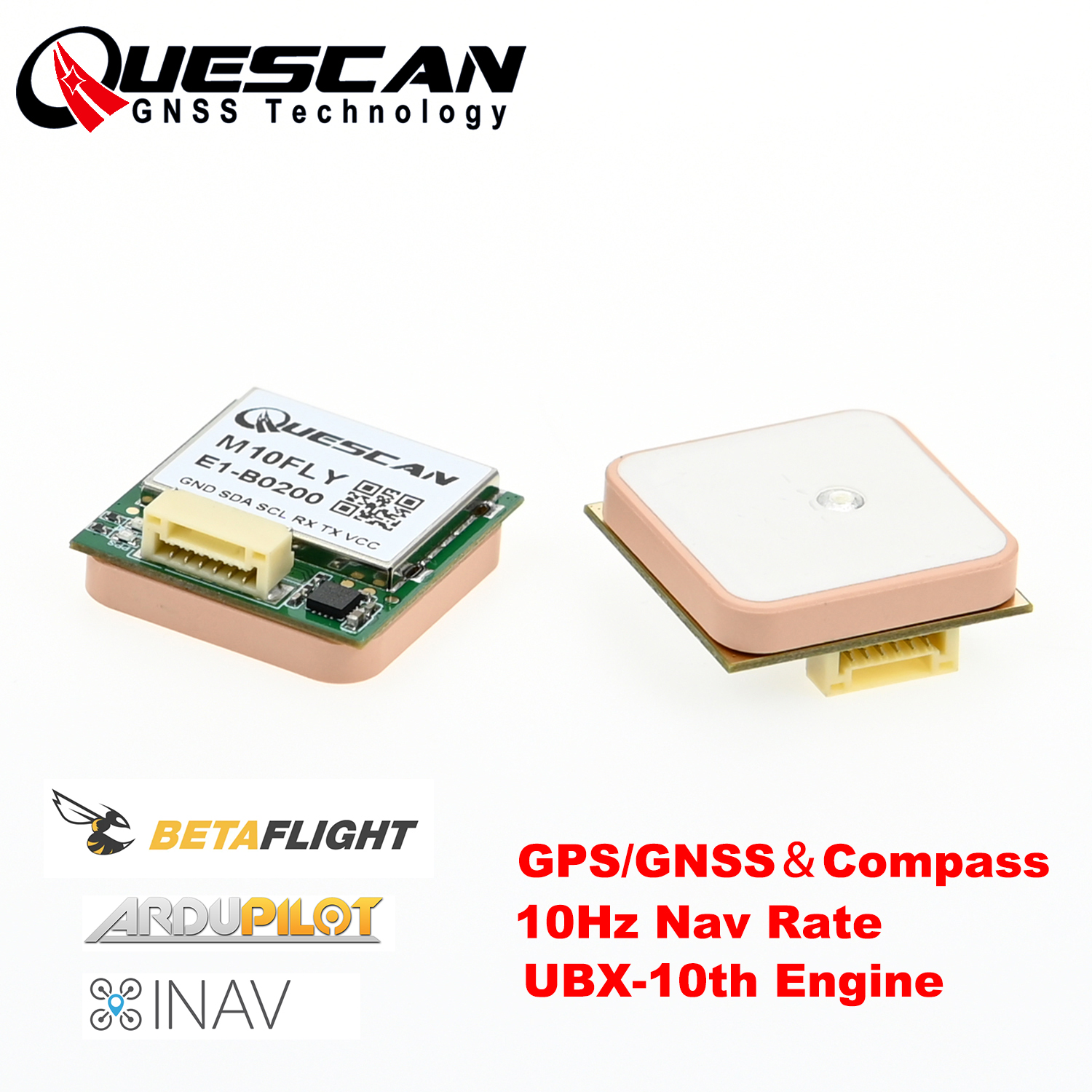 Quescan 25mm*25mm M10FLY 10Hz  - Drone Compass avaliação e preço