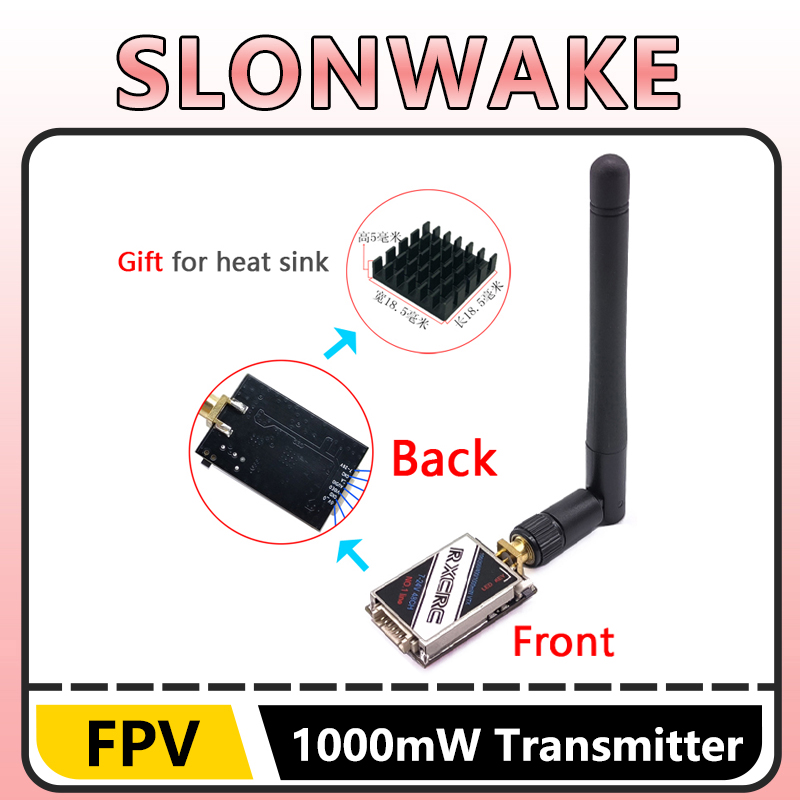 SLONWAKE  5.8G 48CH 1W VTX 100 - Drone Frame avaliação e preço
