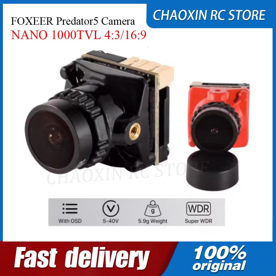 FOXEER Predator5 Camera NANO 1 - Drone Camera avaliação e preço