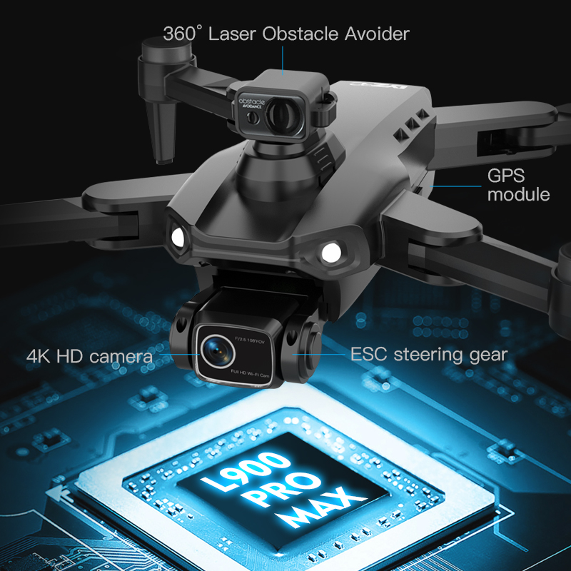 LYZRC L900 PRO MAX Drone 4K Pr - Drone Motor avaliação e preço