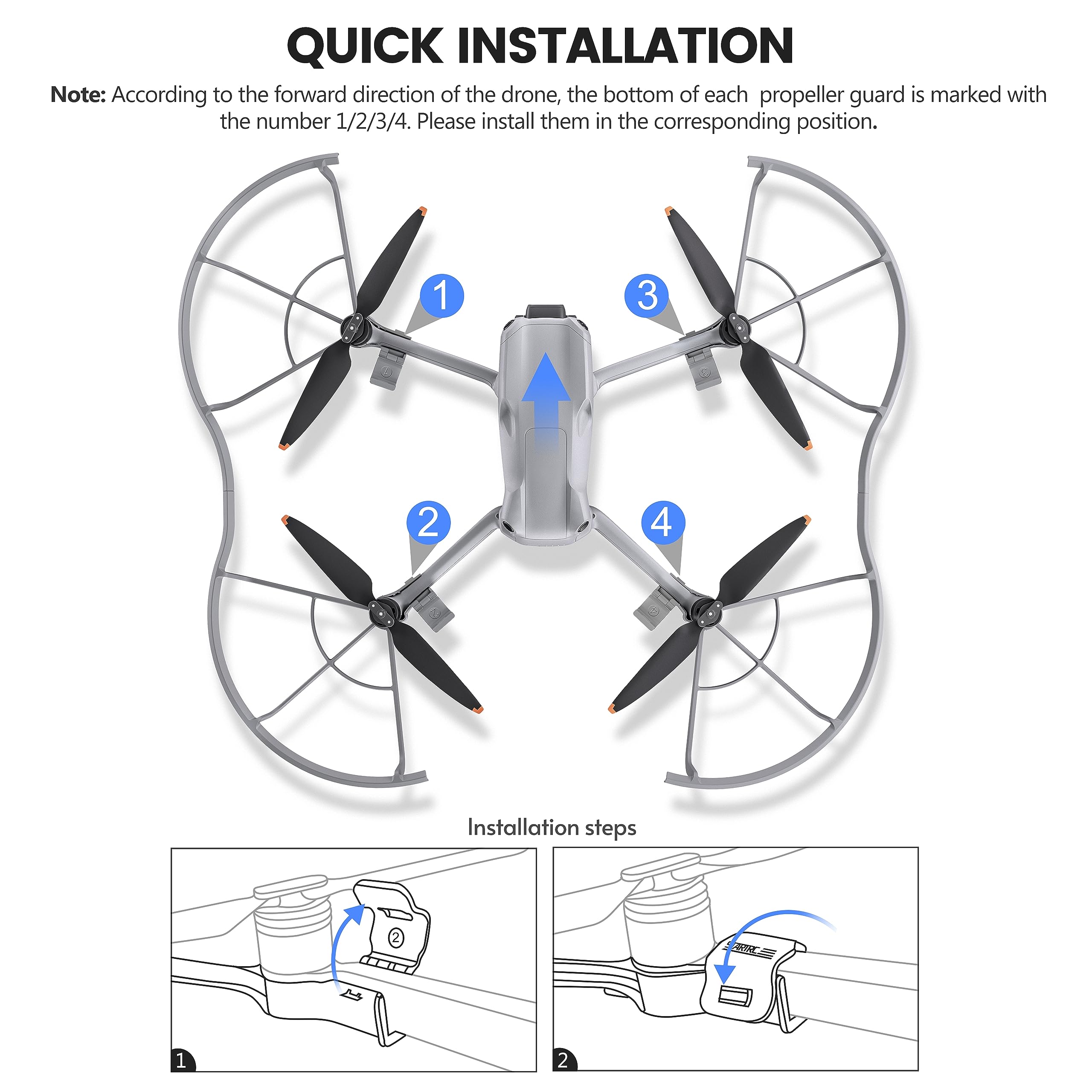STARTRC Air 3S Propeller Guard - Drone Propeller Guard avaliação e preço