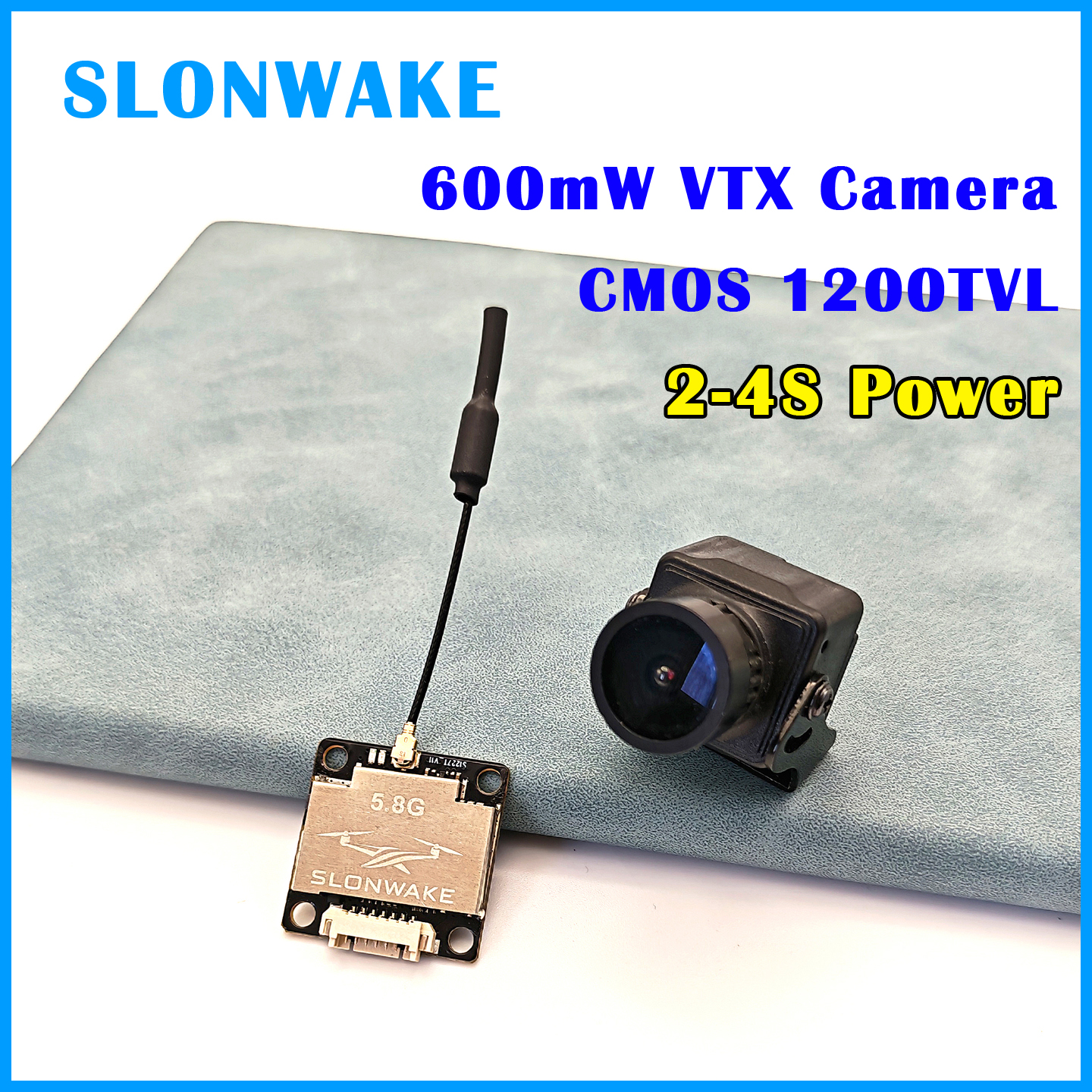 SLONWAKE Ready to use 5.8G 48C - Drone Frame avaliação e preço
