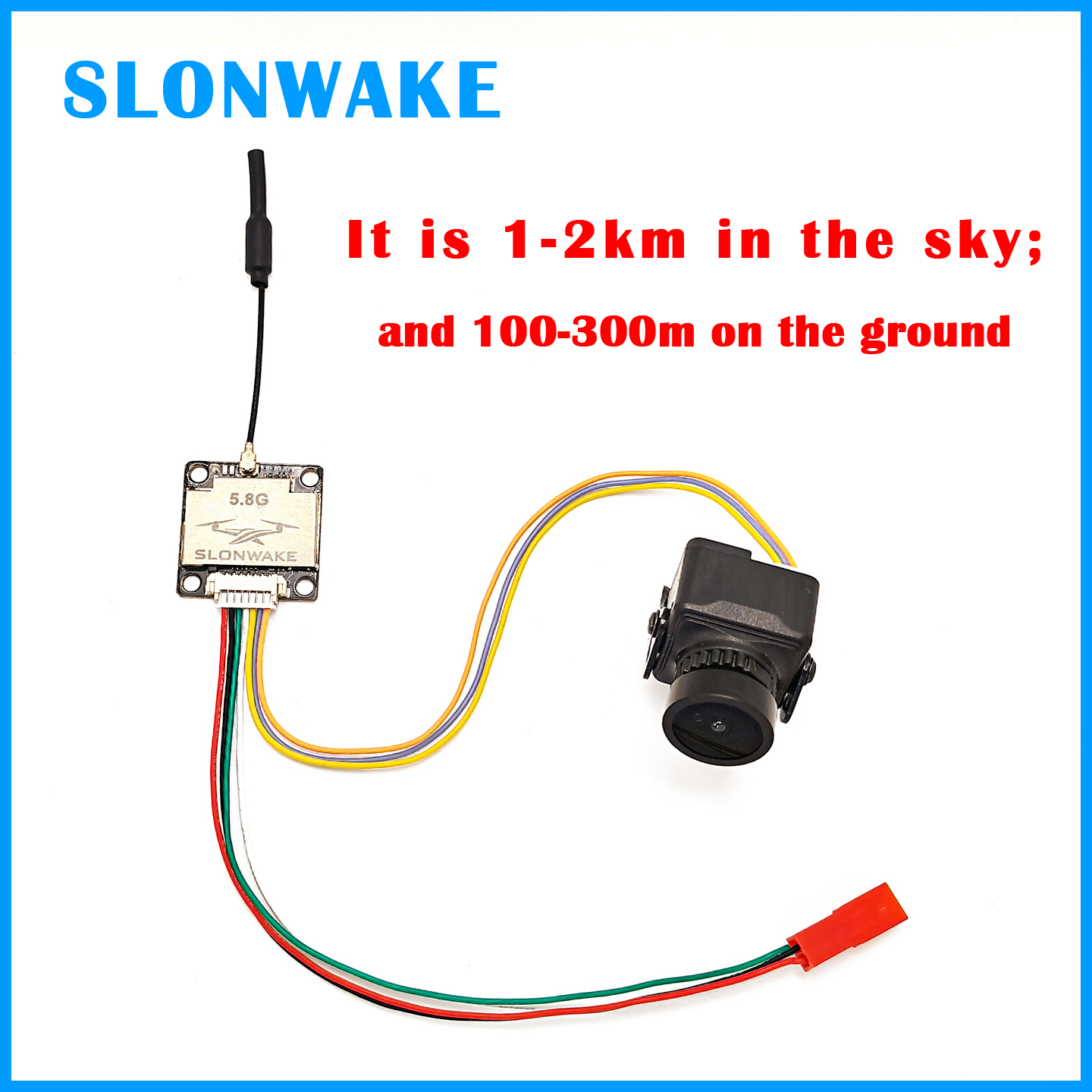 SLONWAKE Ready to use 5.8G 48C - Drone Frame avaliação e preço