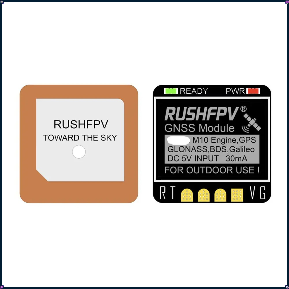 1-4Pcs RUSHFPV MINI M10 GPS Mo - Drone Antenna avaliação e preço