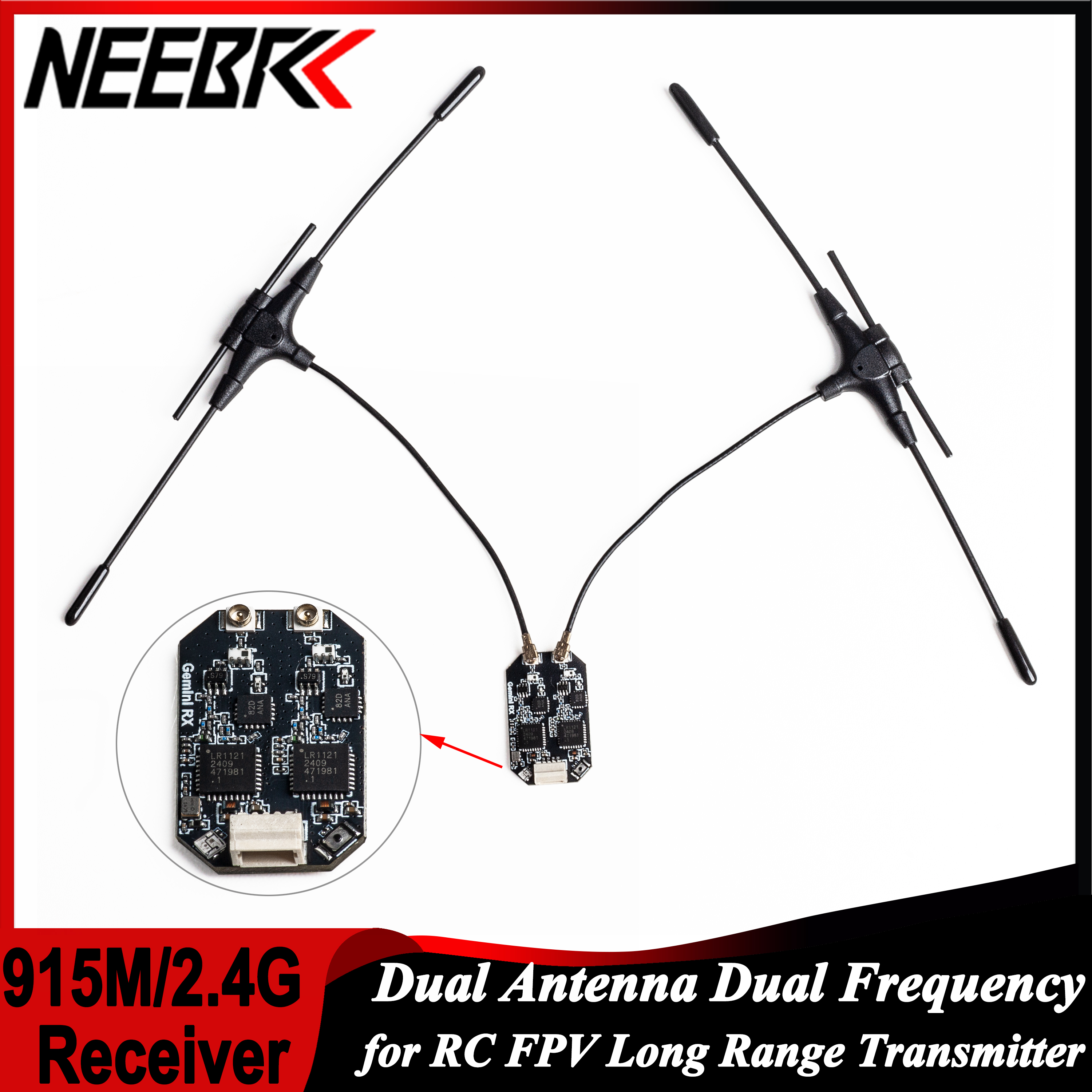 ELRS 915MHz/2.4GHz Gemini Dual - Drone Frame avaliação e preço