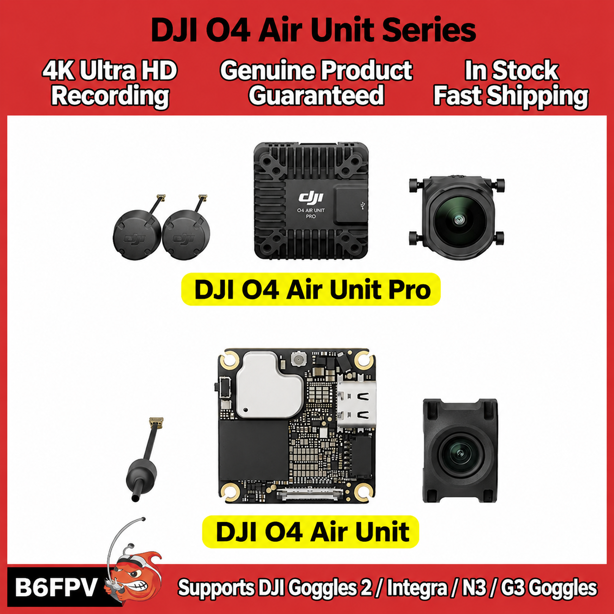 DJI O4 Air Unit Series Flagshi - Drone Camera avaliação e preço